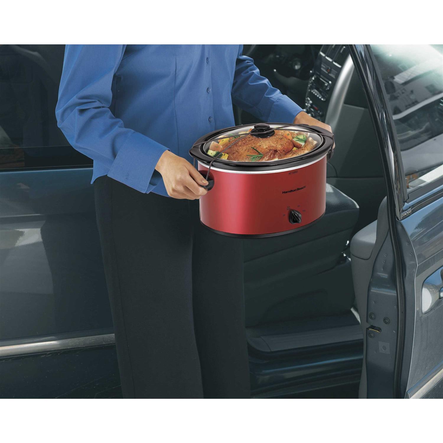 Hamilton Beach 5 Quart Portable Slow Cooker - Image 5