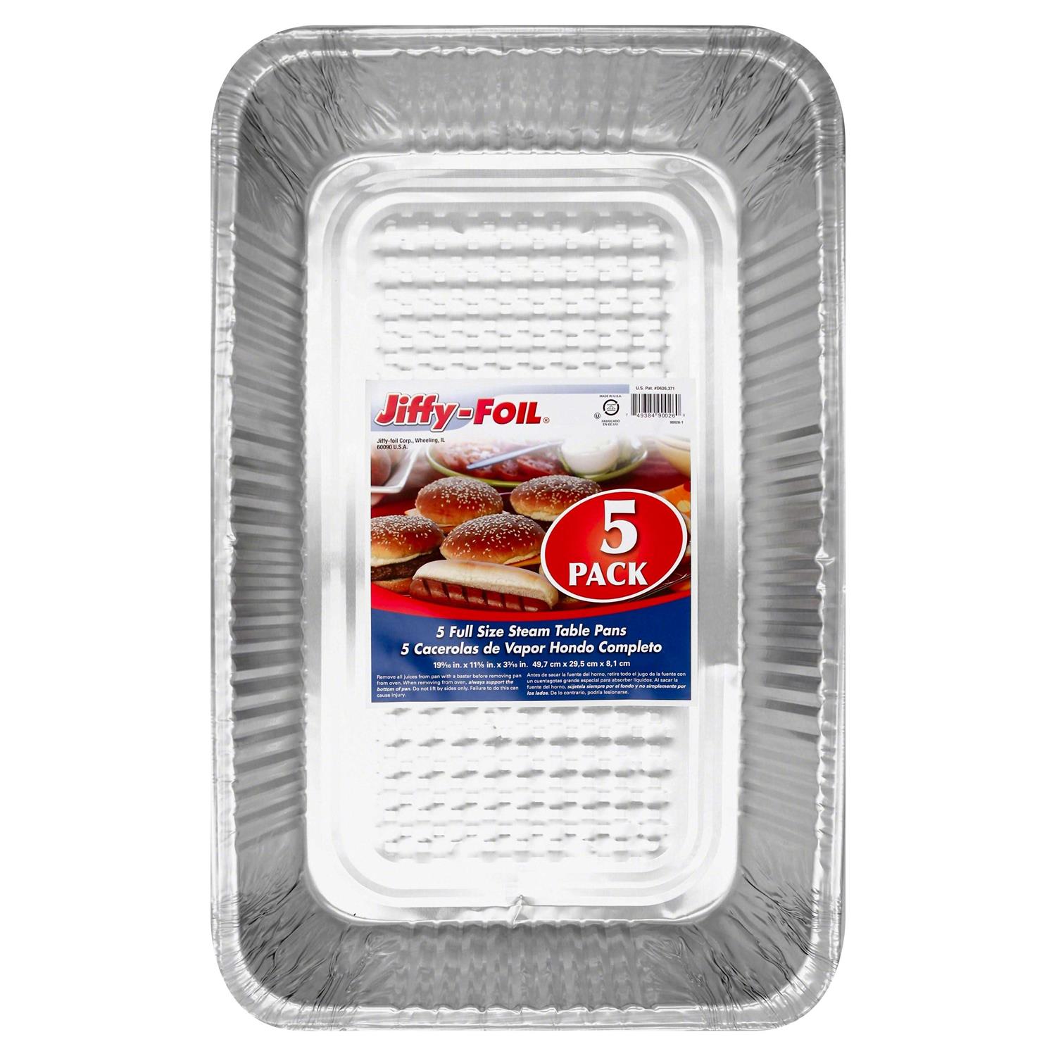 Jiffy Foil Steam Table Pans - Image 3