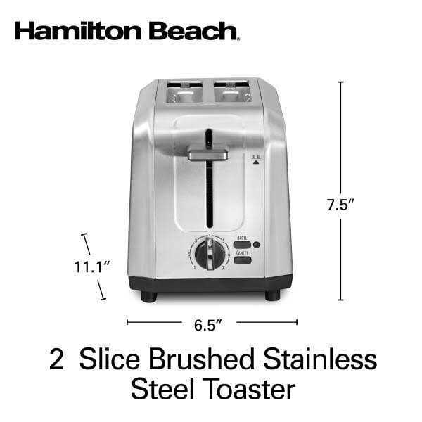 Hamilton Beach 2 Slice Toaster - Image 4
