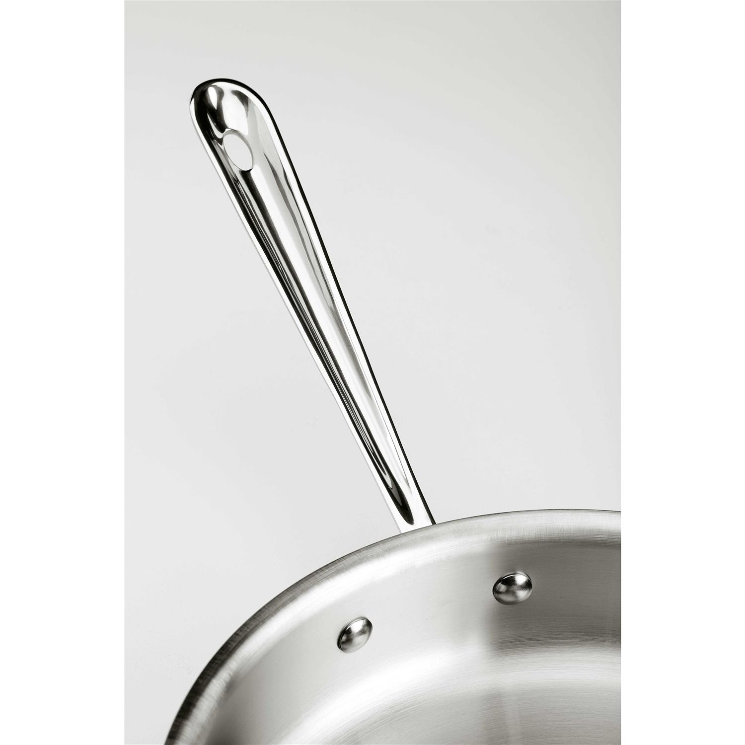 All-Clad Sauce Pan with Lid Stainless Steel 2 qt - Image 4