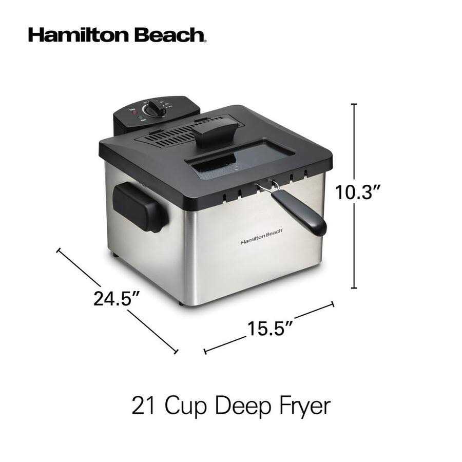 Hamilton Beach Professional-Style Deep Fryer - Image 4