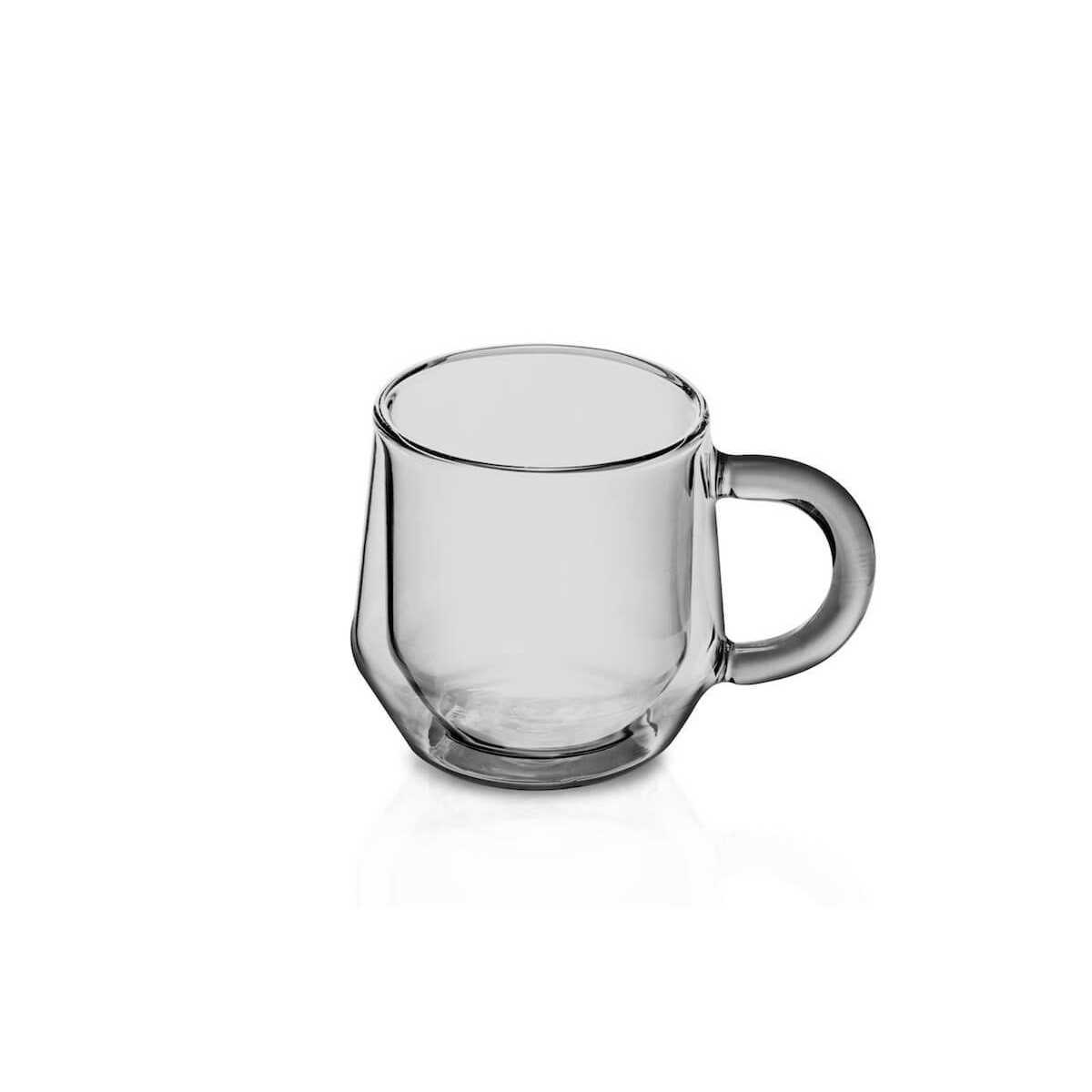 Hearth Glass Double Walled Glass Coffee Mugs - Image 5