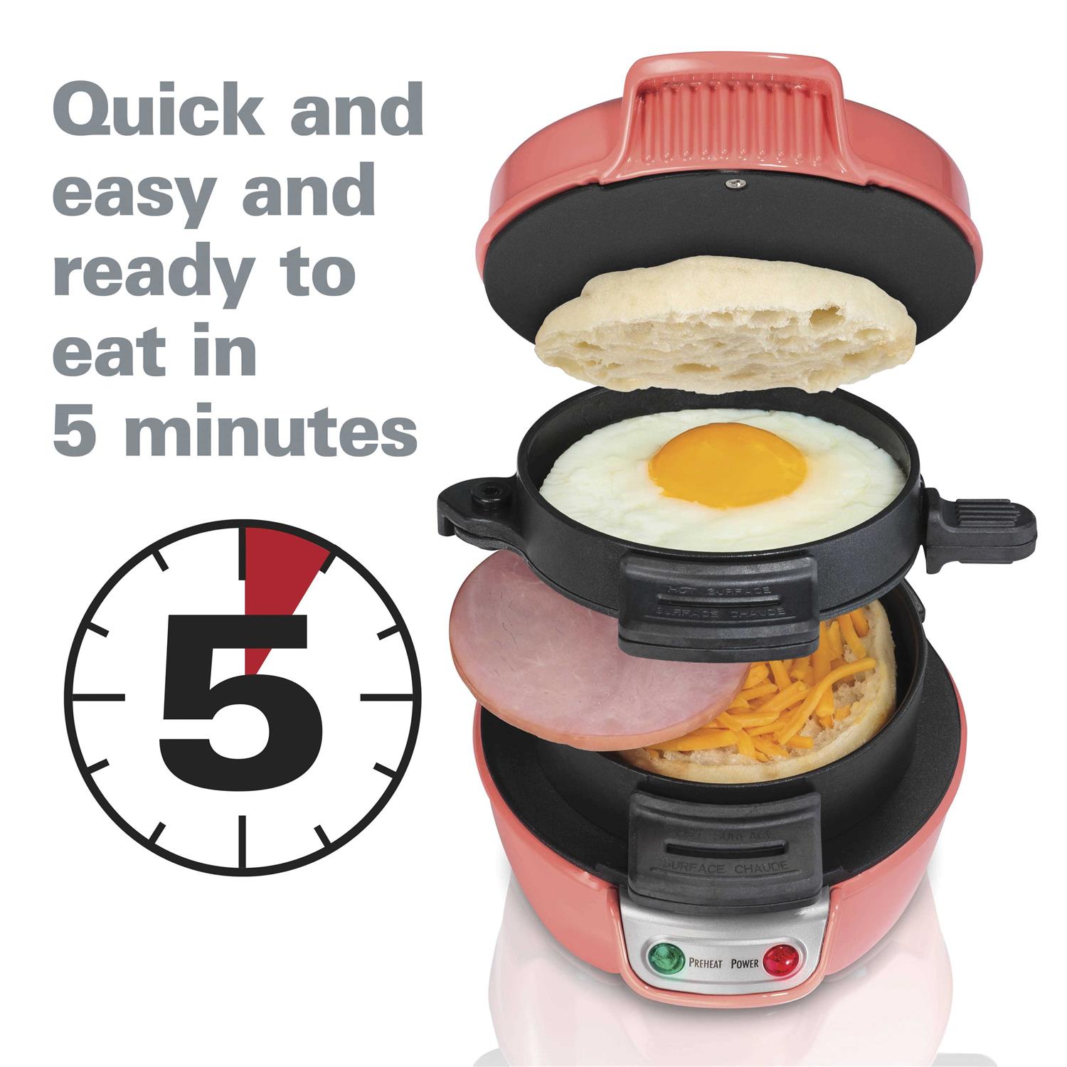 Hamilton Beach Breakfast Sandwich Maker - Image 3