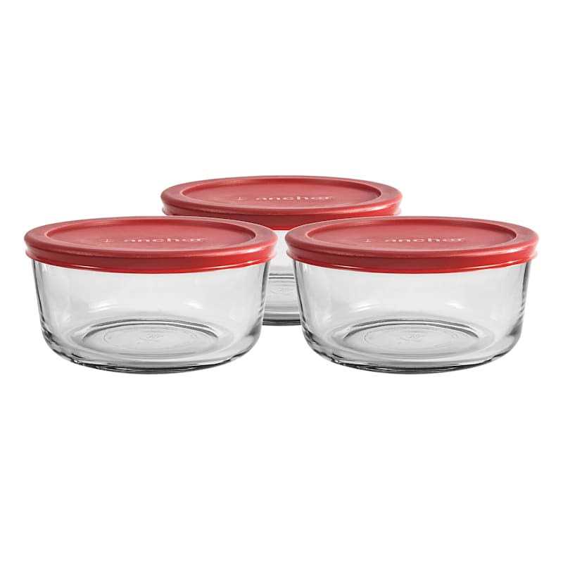 Anchor Hocking Glass Storage Set - Image 3