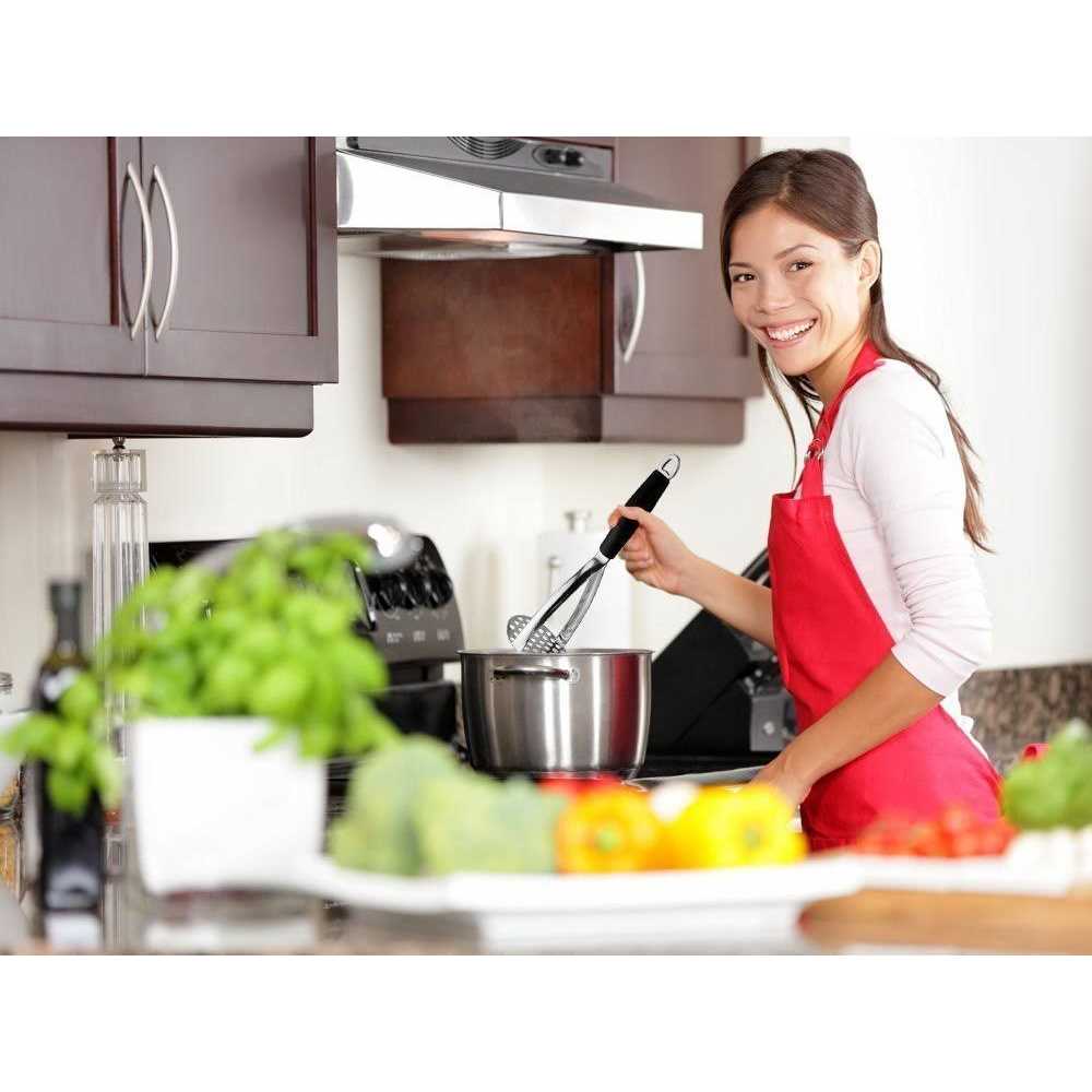 Joyoldelf Heavy Duty Stainless Steel Potato Masher - Image 5