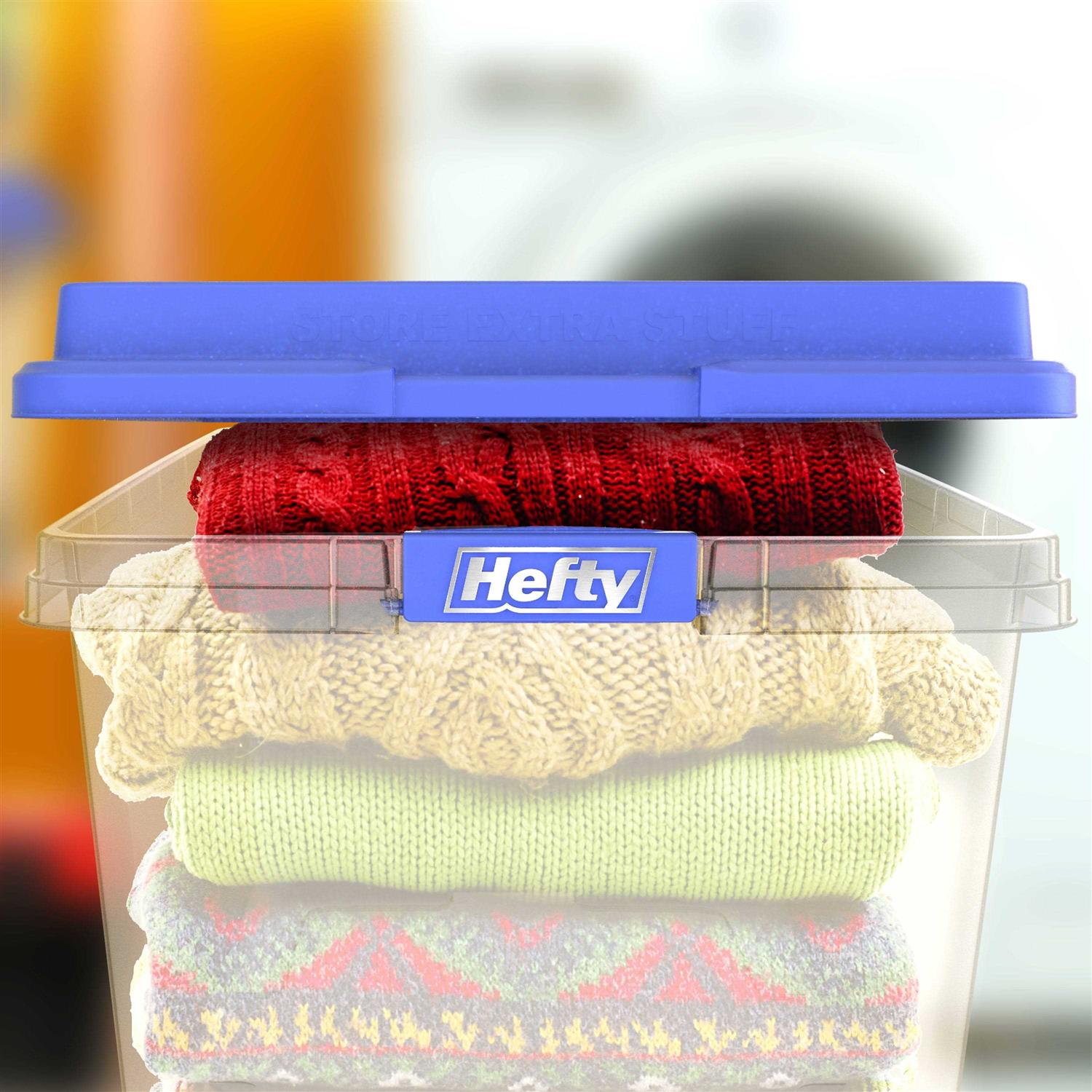 Hefty Hi-Rise Lid Storage Bin - Image 5