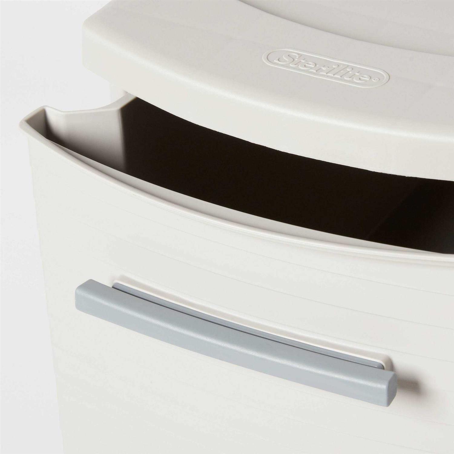 Brightroom 4 Drawer Weave Tower Dark Gray - Image 3