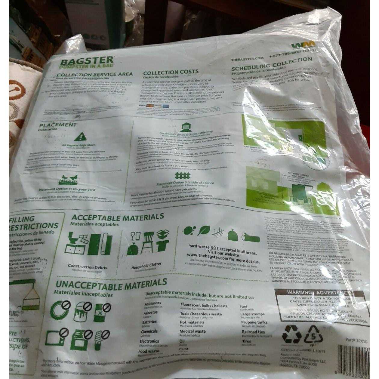 Bagster Dumpster In a Bag - Image 4