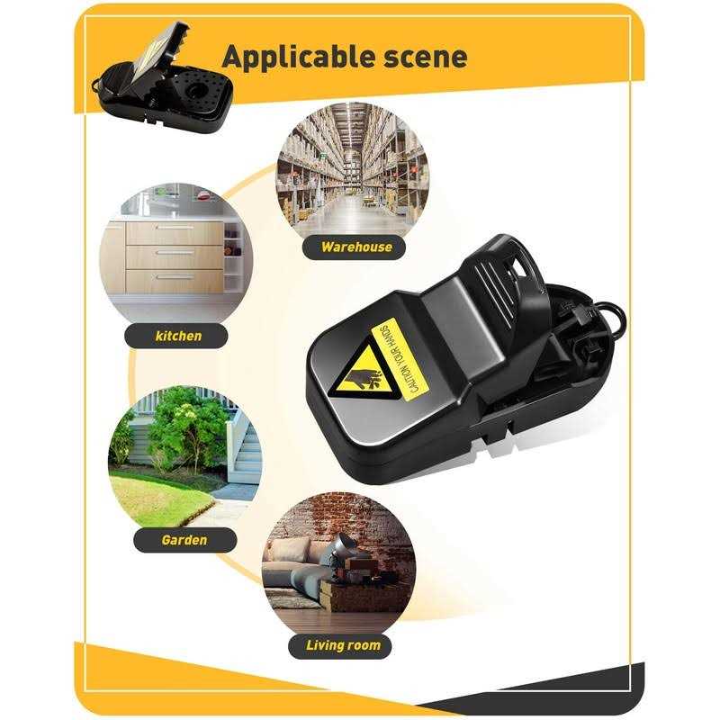 VEFEFI Mouse Traps House Indoor Outdoor Small Mice Traps for House Indoor - Image 3