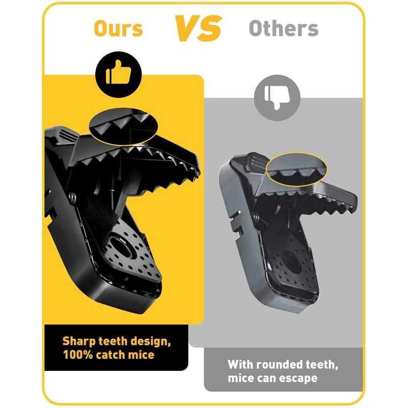 VEFEFI Mouse Traps House Indoor Outdoor Small Mice Traps for House Indoor - Image 5