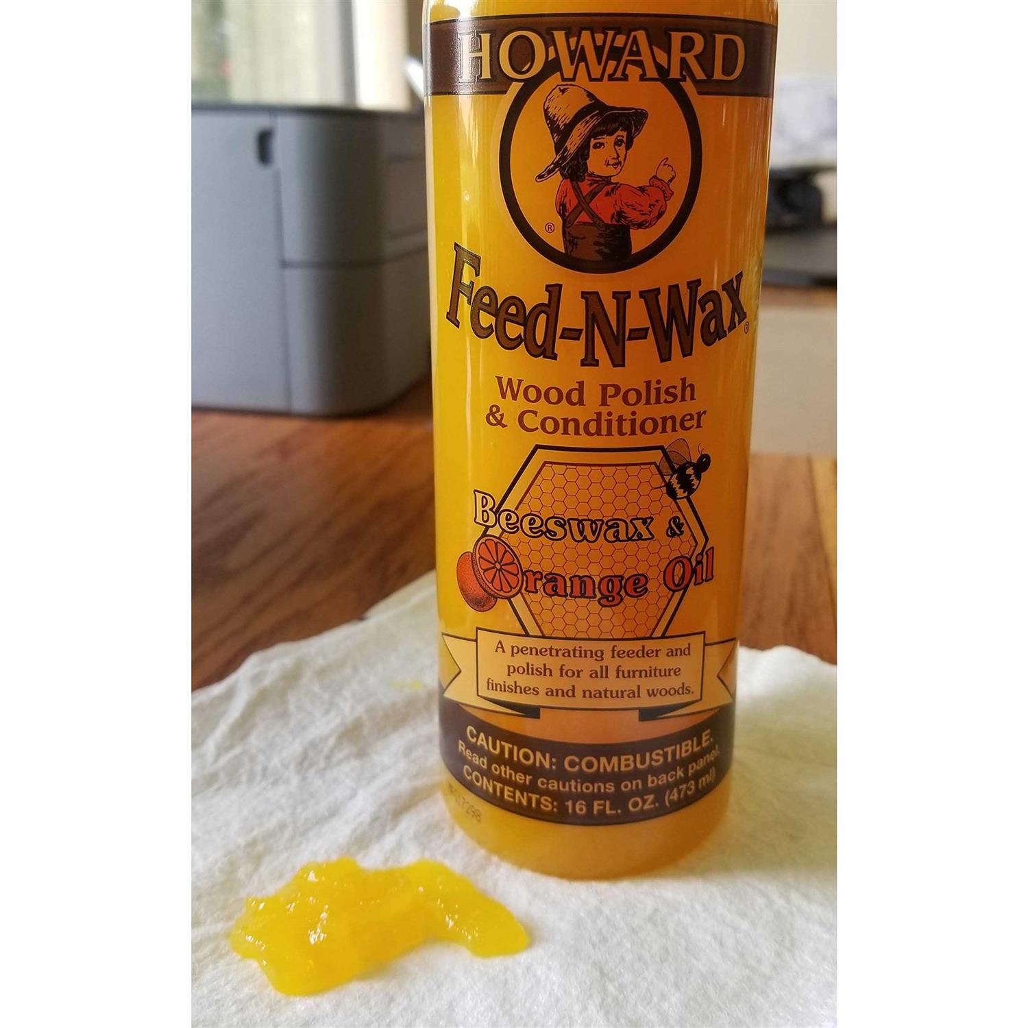 Howard Feed N Wax Wood Polish & Conditioner - Image 3