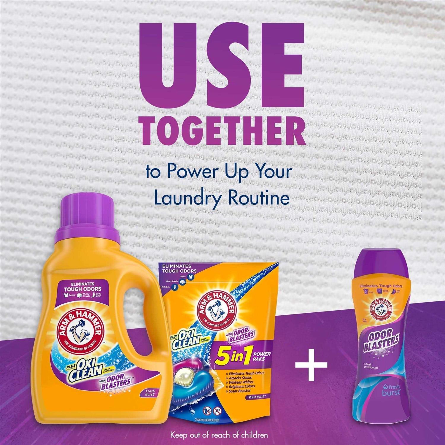 Arm & Hammer Plus OxiClean Detergent - Image 3