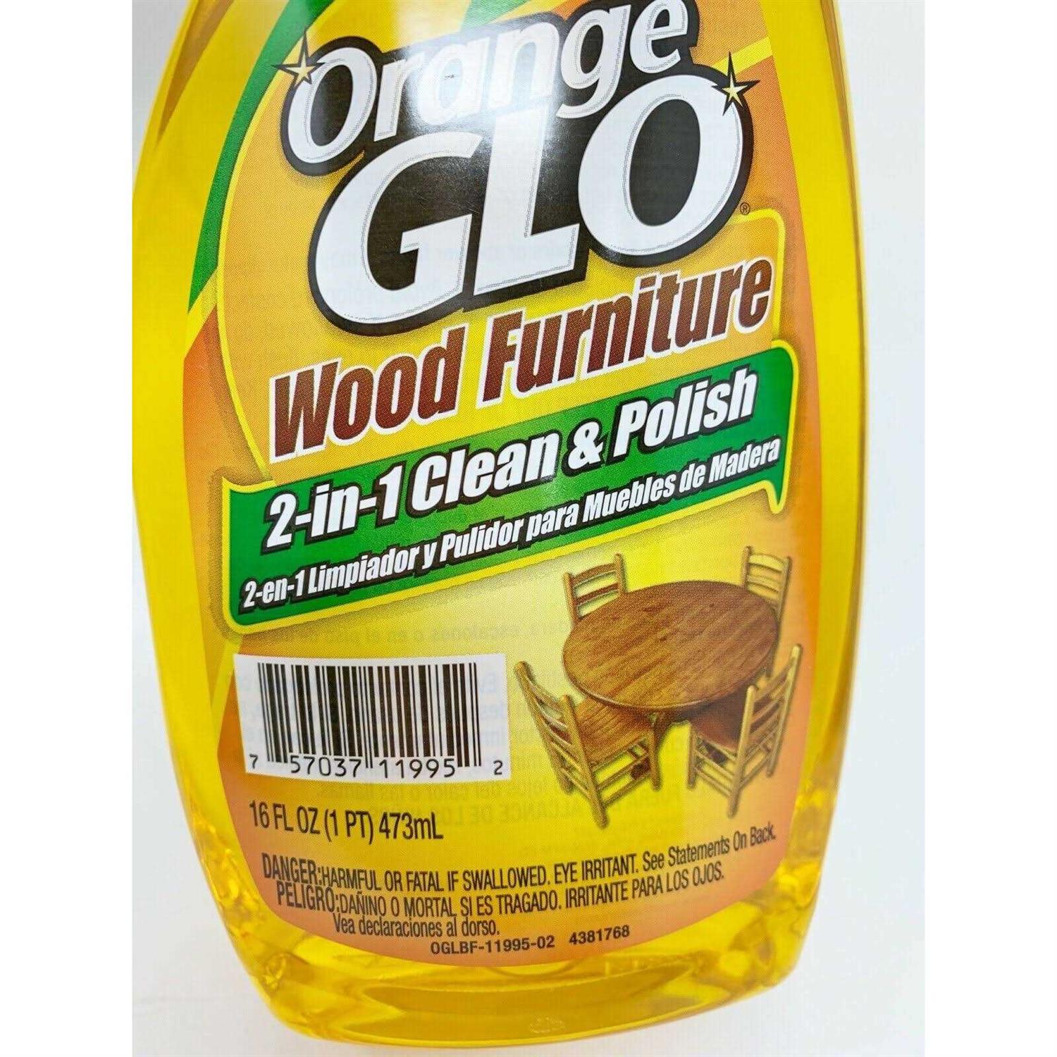 Orange Glo 2-in-1 Polish Wood Furniture - Image 4
