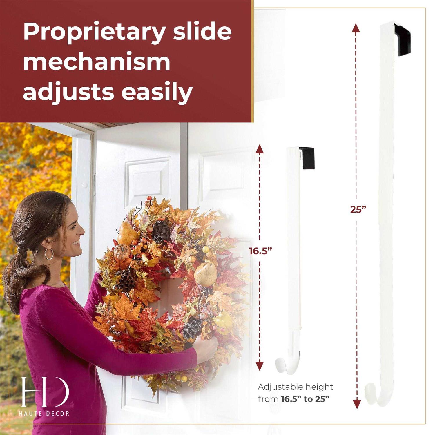 Adapt Adjustable Length Wreath Hanger Haute Decor - Image 4