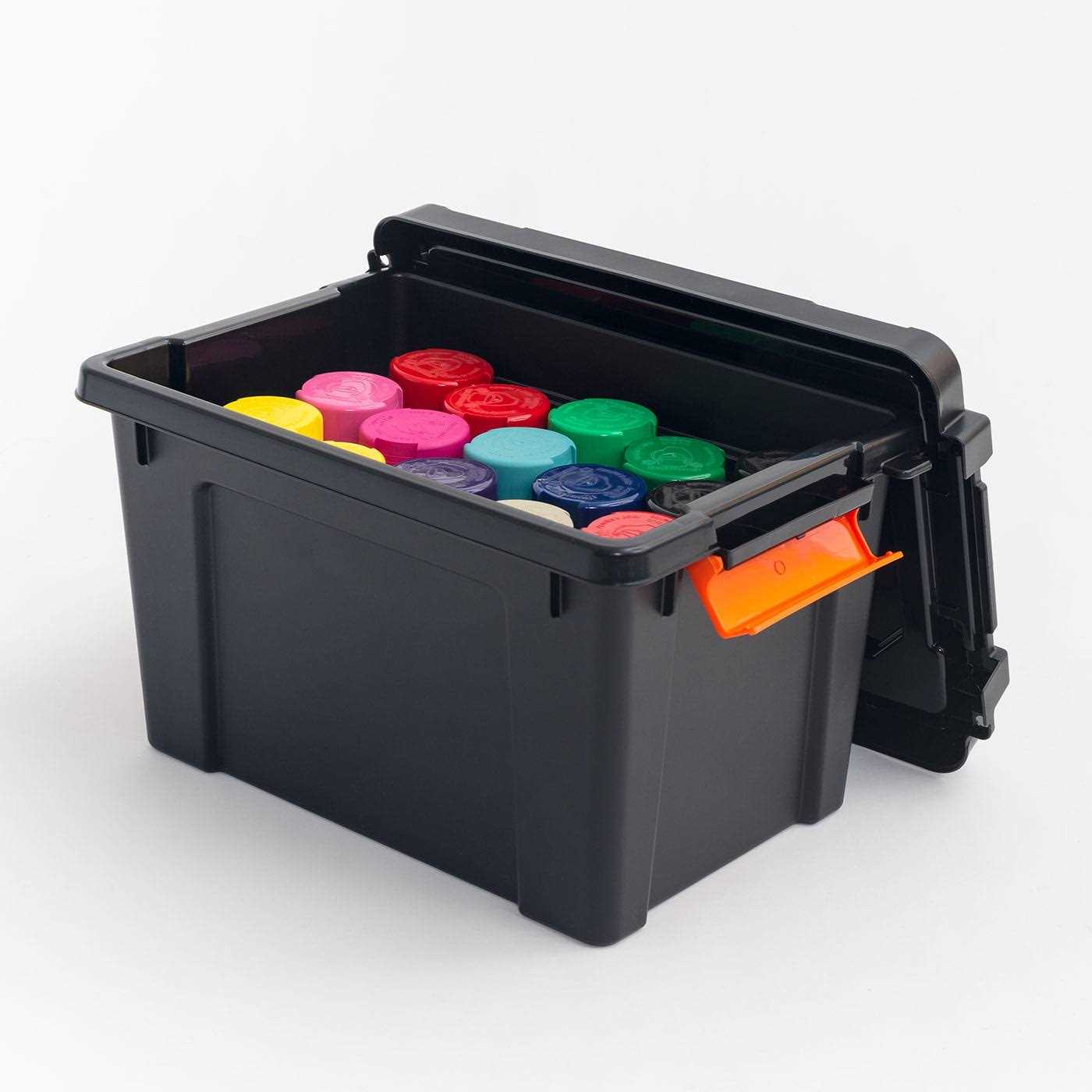 IRIS USA Heavy-Duty Plastic Storage Tote - Image 5