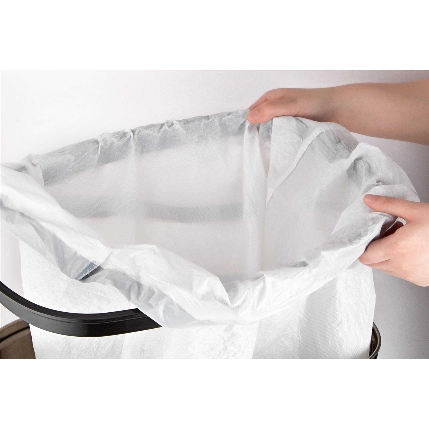 Nine Stars Motion Sensor Oval Touchelss 13.2 Gal Trash Can Stainless Steel With Stainless Steel Lid - Image 5