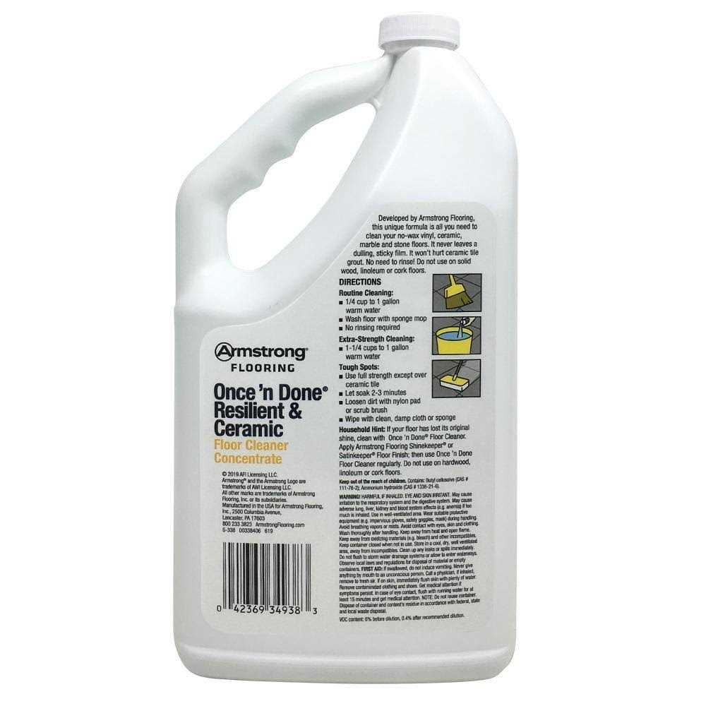 Armstrong Once 'n Done Floor Cleaner - Image 3