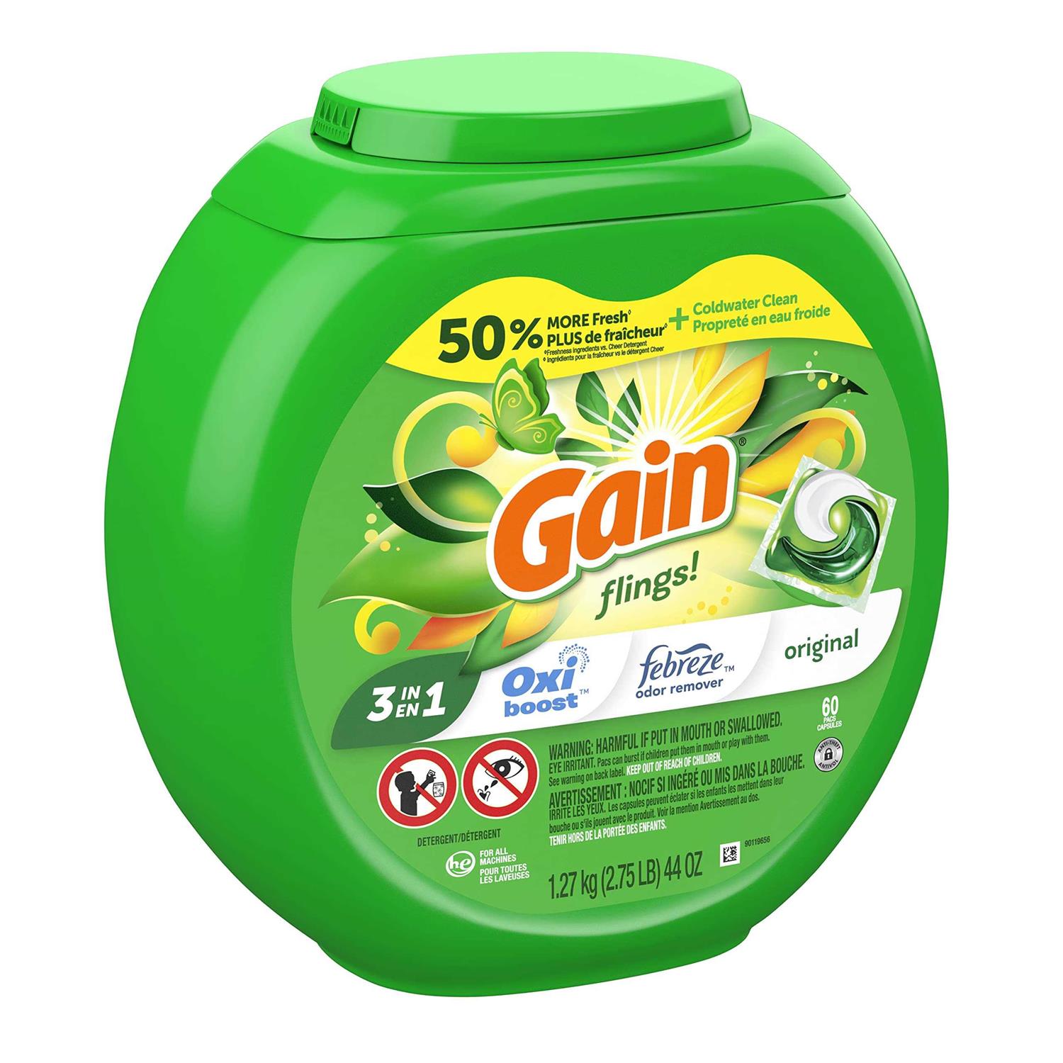 Gain Flings Laundry Detergent - Image 4
