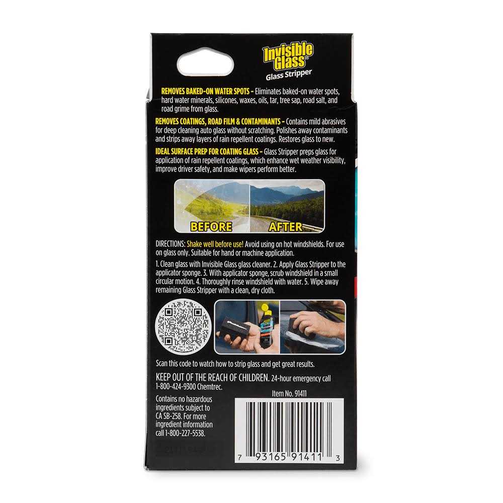 Invisible Glass Glass Stripper Water Spot Remover Kit - Image 5