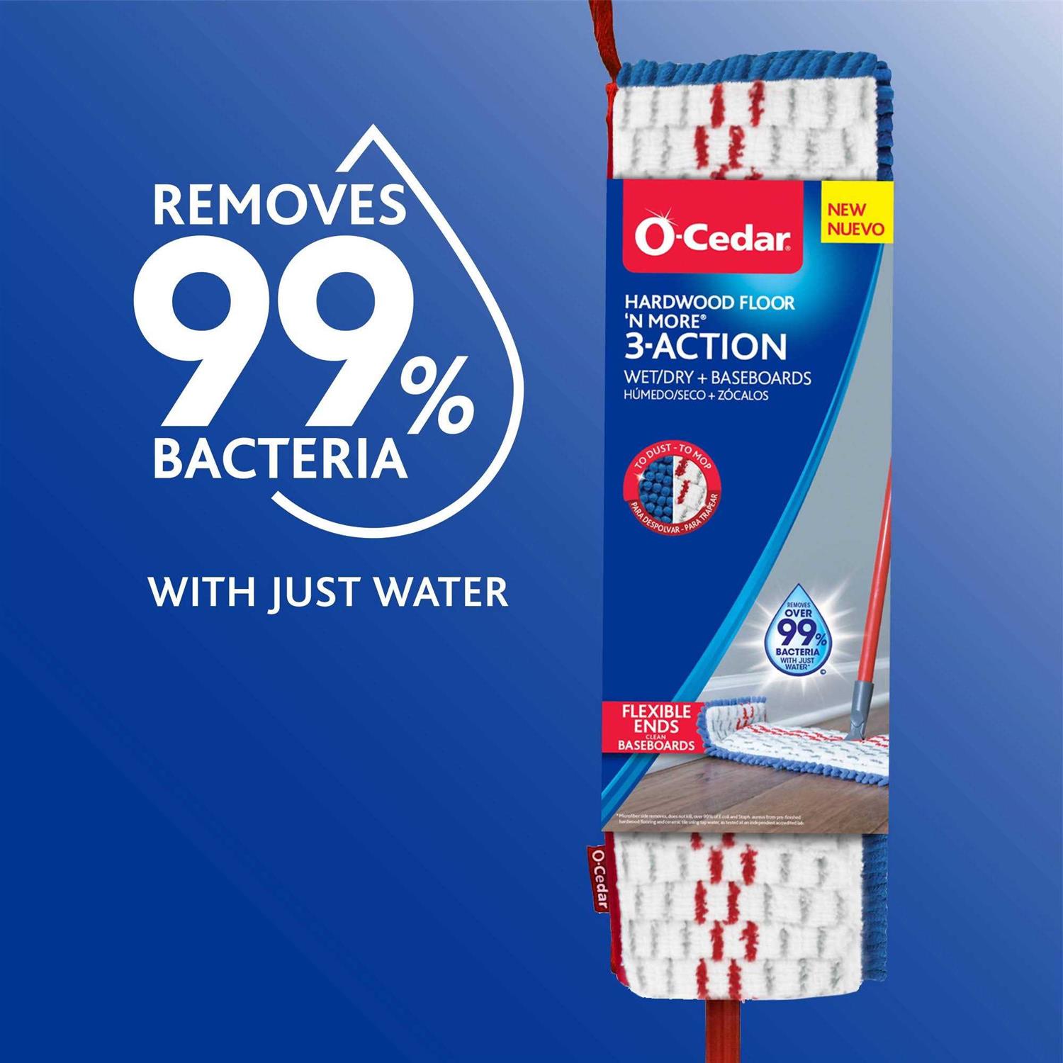 O-Cedar Hardwood Floor N More 3-Action Mop - Image 4