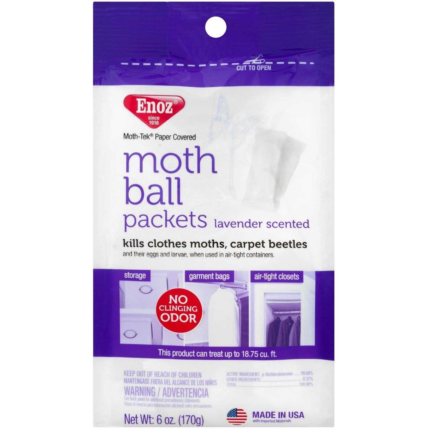 Enoz Lavender Scented Moth Ball Packets - Image 3