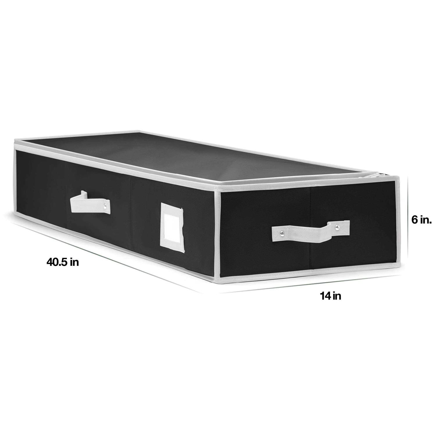 Homior Gift Wrap Organizer Christmas Wrapping Paper Storage Bag w/Useful Pockets for Xmas Accessories - Image 5