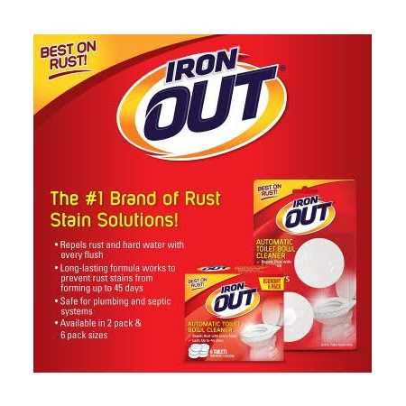 Iron OUT Automatic Toilet Bowl Cleaner - Image 3