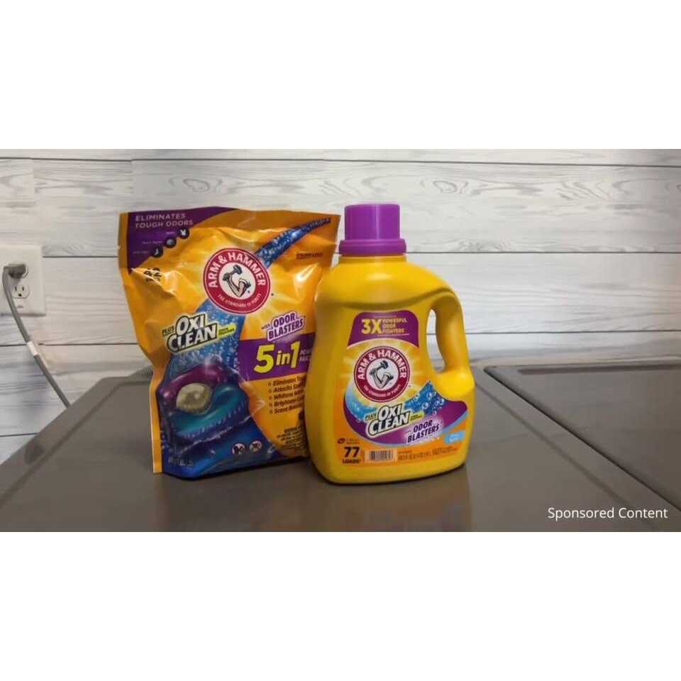 Arm & Hammer Plus OxiClean Laundry Detergent Power Paks - Image 3