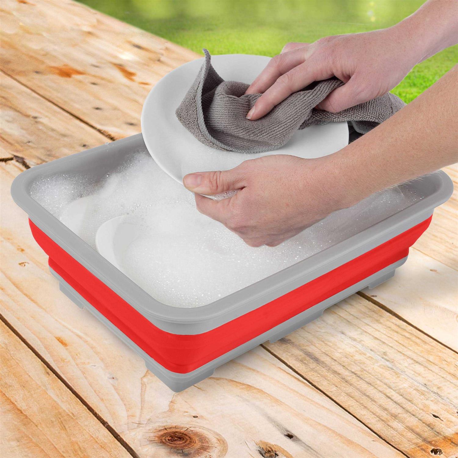 Wakeman Outdoors Collapsible Multiuse Wash Bin - Image 5