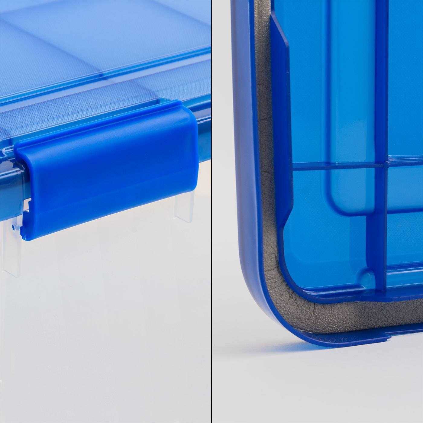 IRIS WeatherPro Plastic Storage Bin with Lid - Image 4