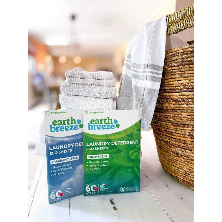Earth Breeze Laundry Detergent Eco Sheets - Image 4
