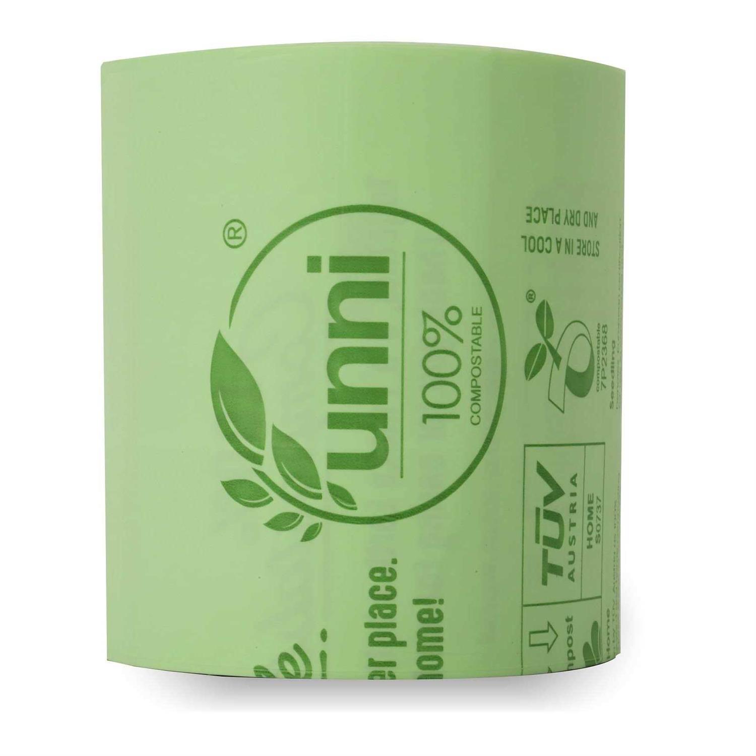 Unni Astm D6400 100% Compostable Bags 100 Count - Image 5