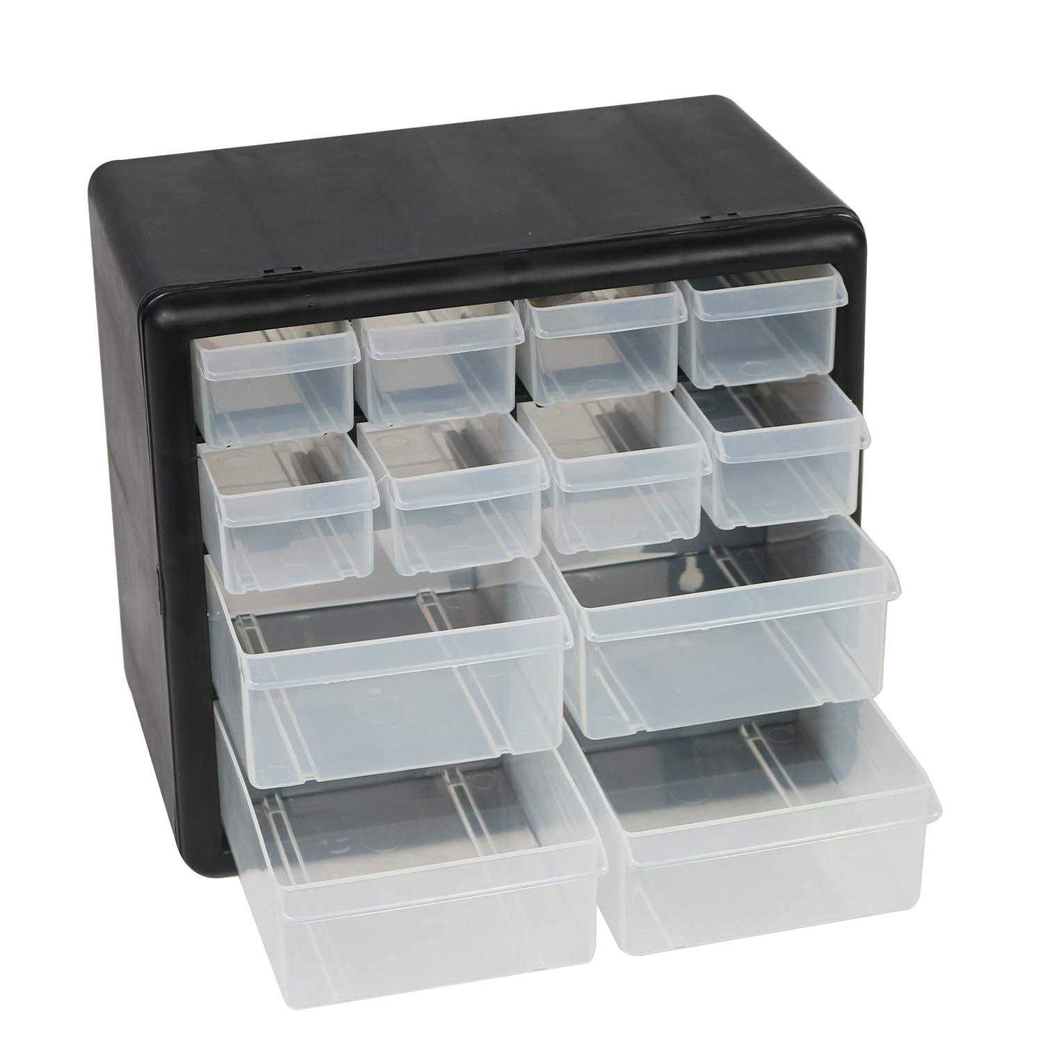 Everything Mary 12 Drawer Plastic Bead Storage Box - Image 4