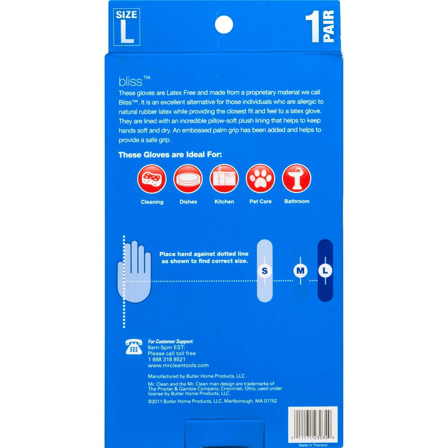 Mr. Clean Bliss Gloves Premium Latex-Free - Image 3