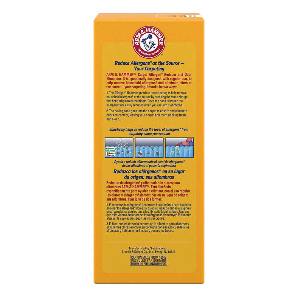 Arm & Hammer Carpet and Room Allergen Reducer and Odor Eliminator - Image 3