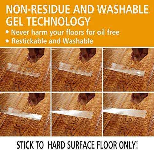 Bowerbird Clear Toy Blockers for Furniture Stop Things from Going Under Couch Sofa Bed and Other Furniture - Image 4