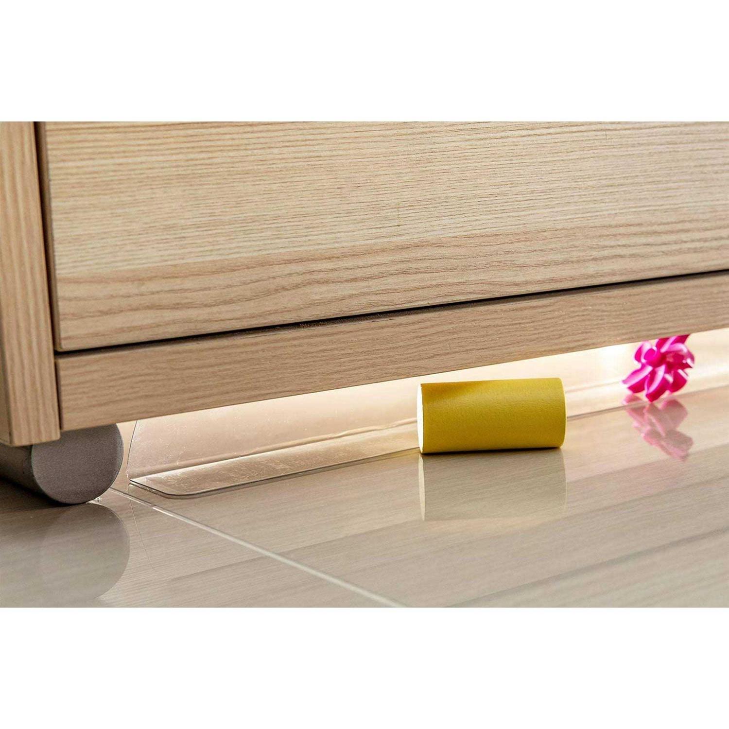 Bowerbird Clear Toy Blockers for Furniture Stop Things from Going Under Couch Sofa Bed and Other Furniture - Image 5