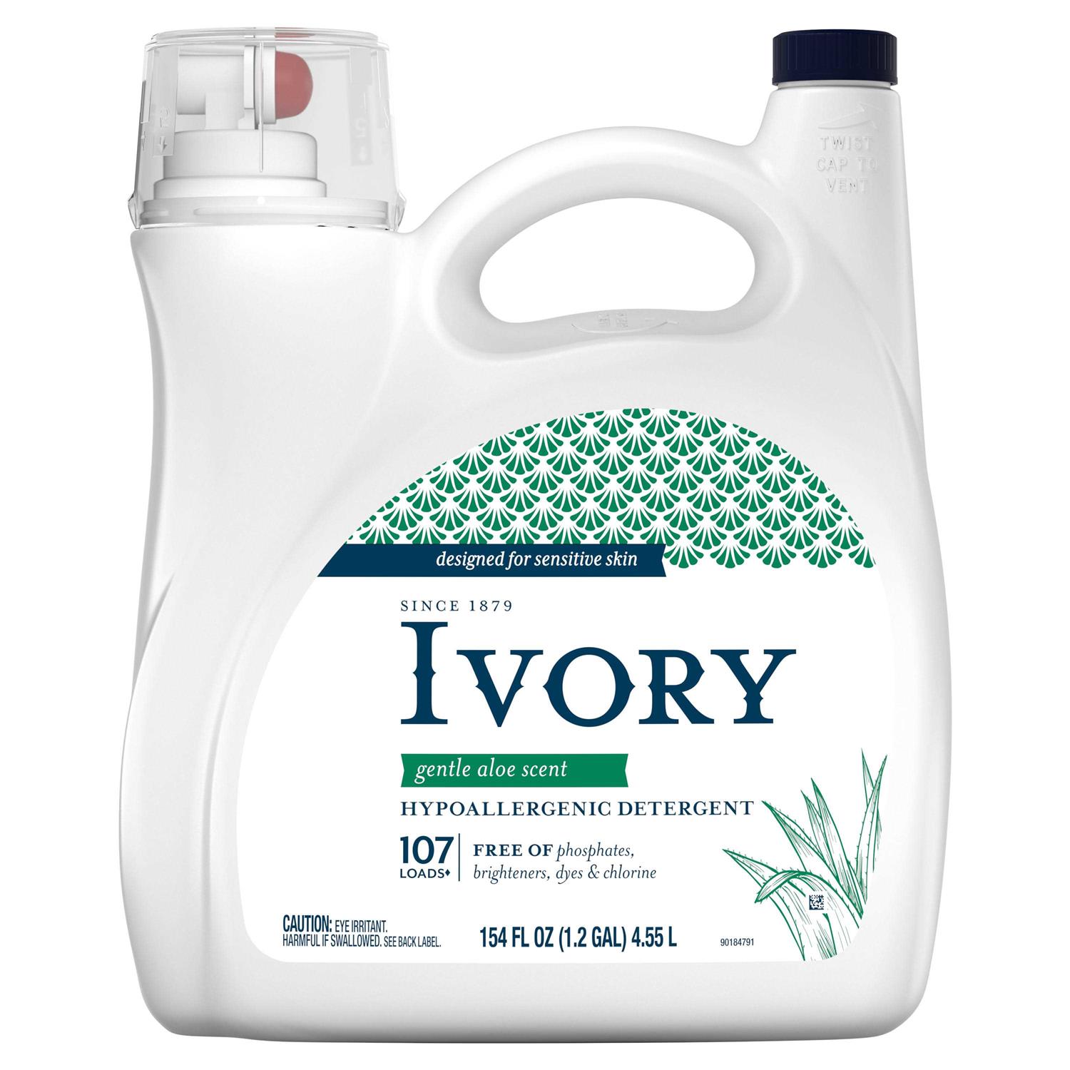 Ivory Gentle Aloe Scent Laundry Detergent Designed for Sensitive Skin - Image 4
