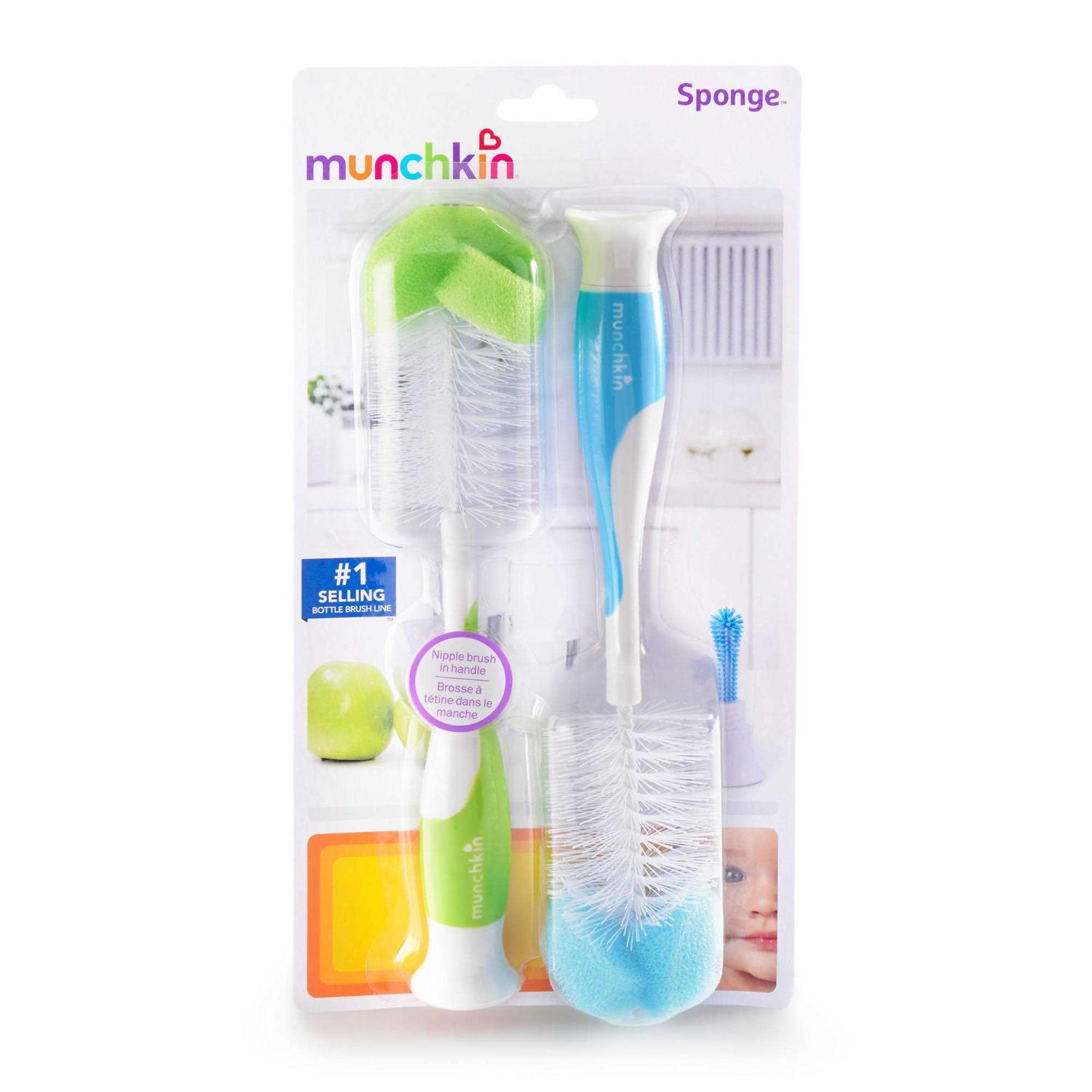 Munchkin Sponge Bottle Brush - Image 3