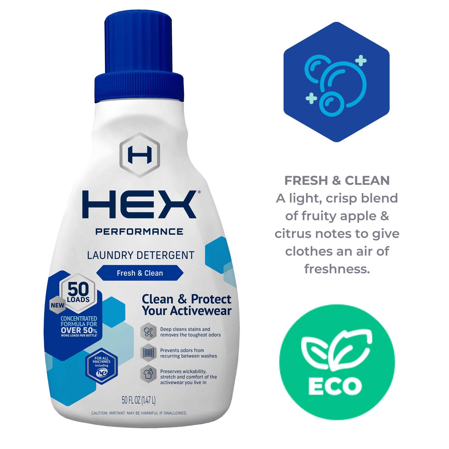 HEX Performance Fresh & Clean Scent Detergent - Image 5