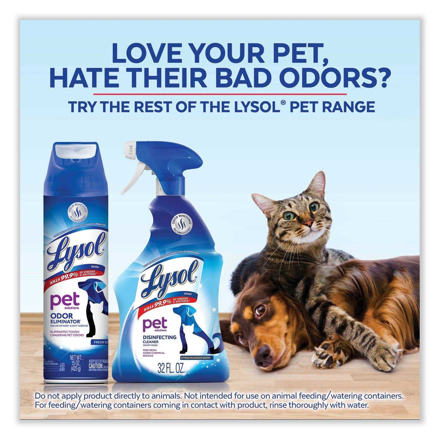 Lysol Disinfectant Spray II Pet Odor Eliminator - Image 5