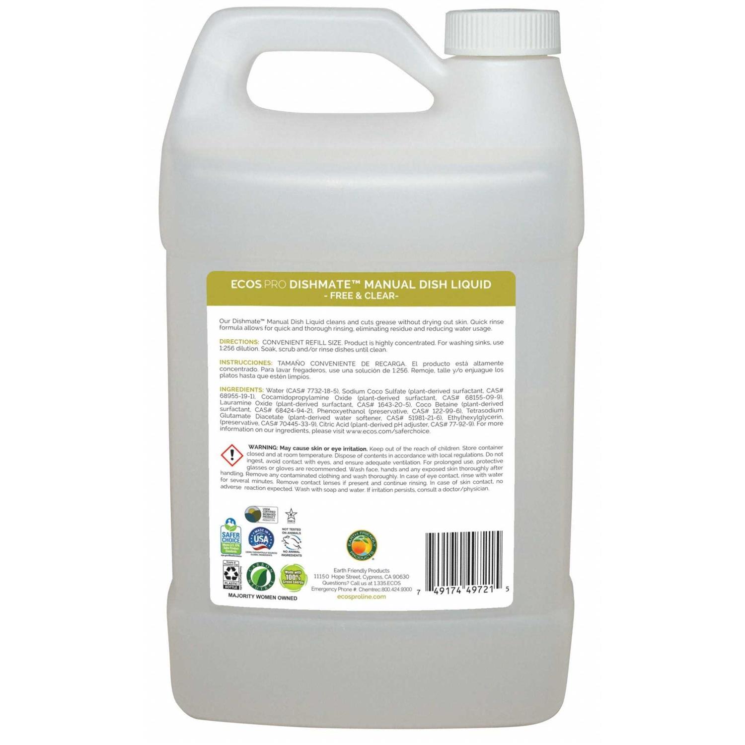 ECOS PRO Dishmate Manual Dish Liquid PL9721/04 - Image 5