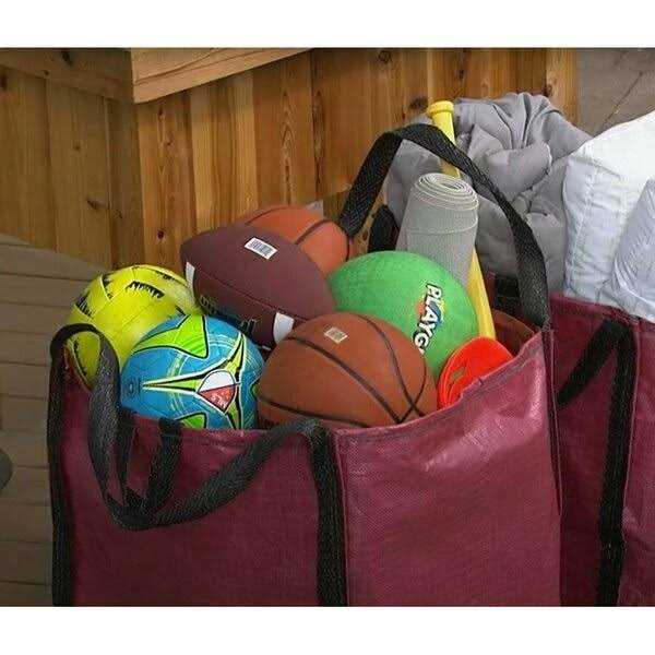 DuraSack 48-Gallon Outdoor Polypropylene Reusable Lawn and Leaf Bag - Image 3