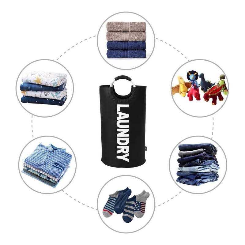 Dokehom Laundry Basket Collapsible Laundry Bag - Image 3