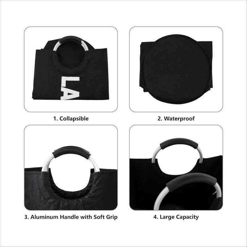 Dokehom Laundry Basket Collapsible Laundry Bag - Image 4
