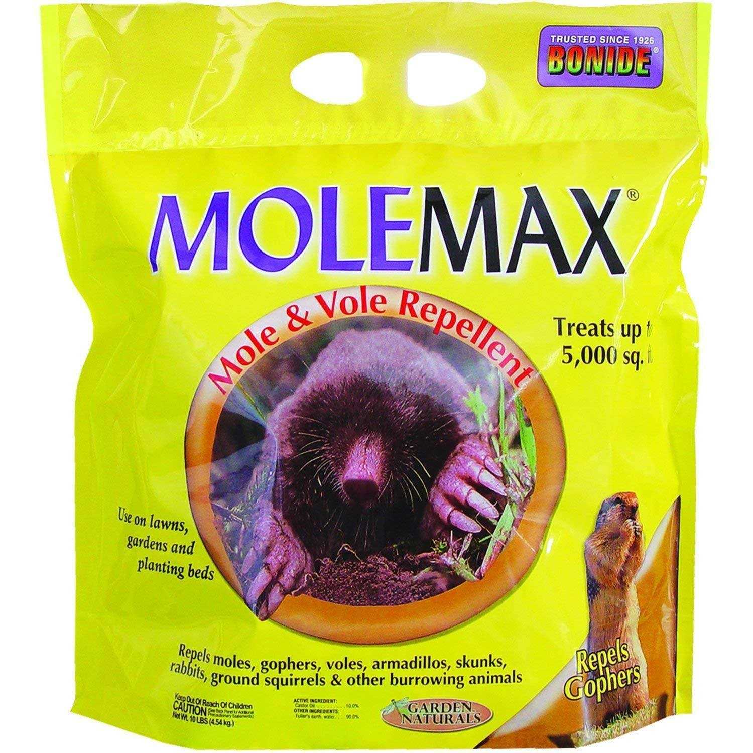Bonide Molemax Mole & Vole Repellent Granules - Image 5