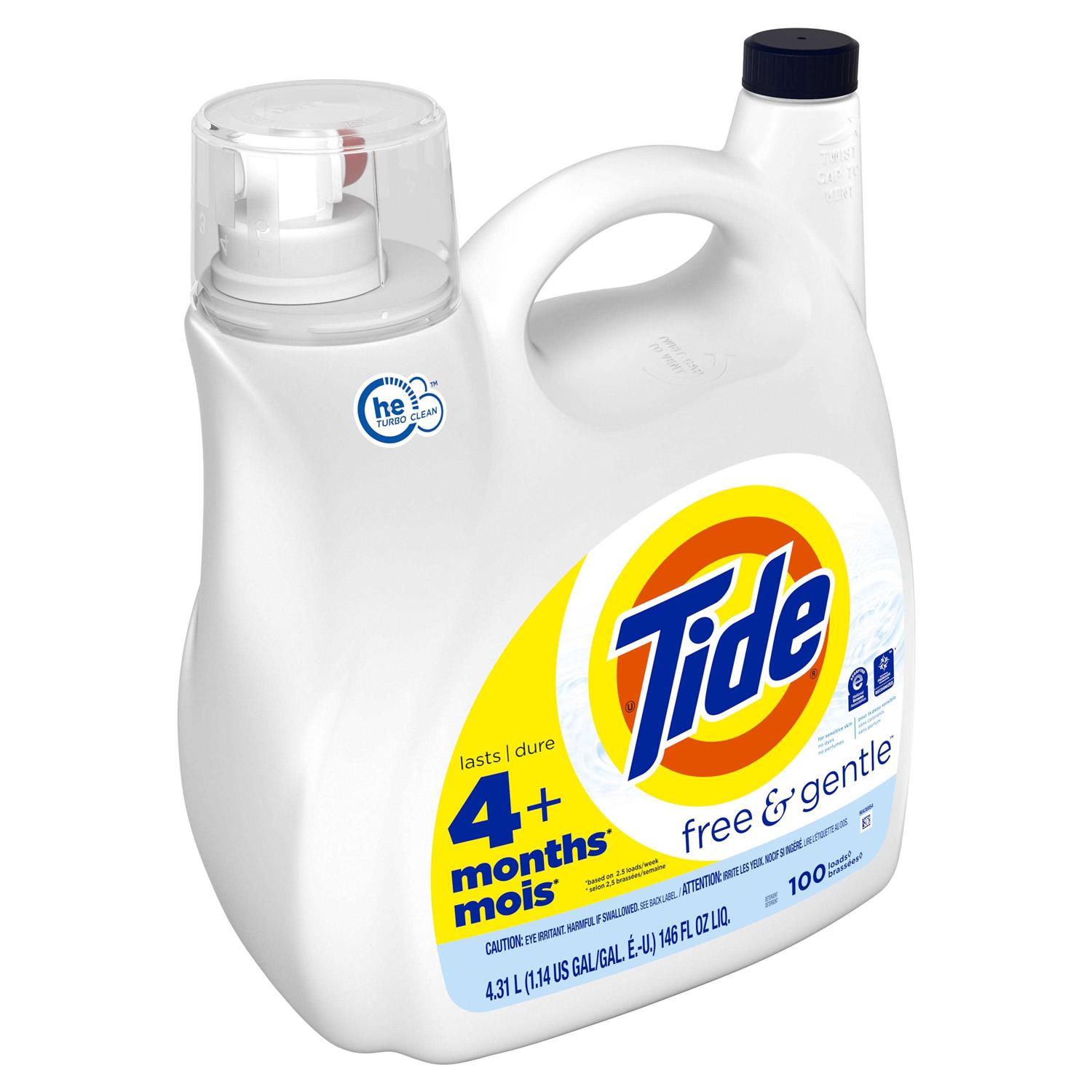 Tide Free & Gentle Laundry Detergent Liquid - Image 5