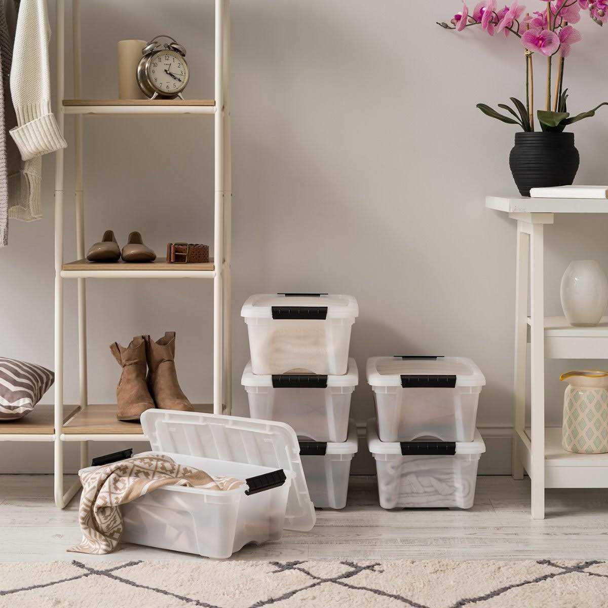 Iris USA Clear Plastic Storage - Image 4