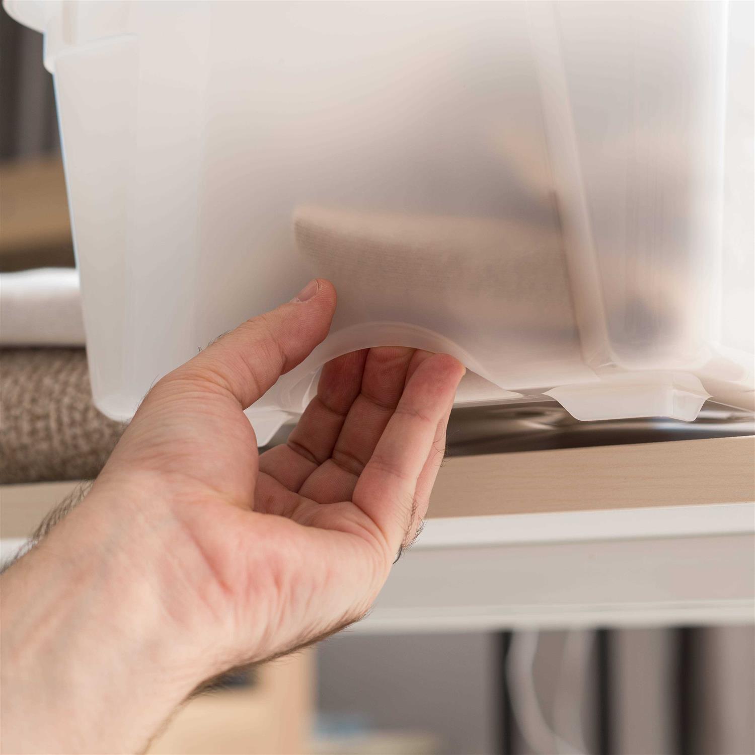 Iris USA Clear Plastic Storage - Image 5