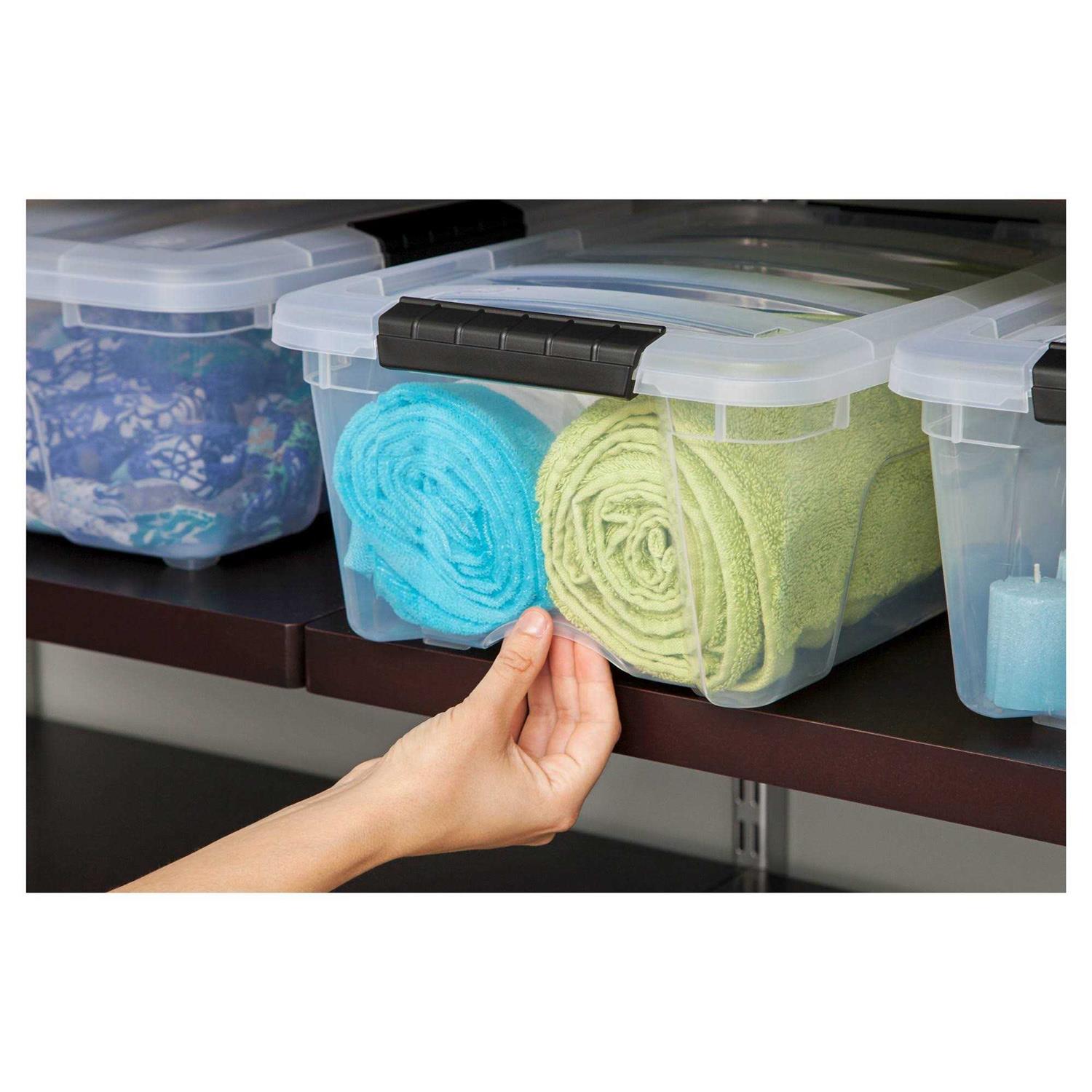 Iris USA Clear Plastic Storage - Image 3